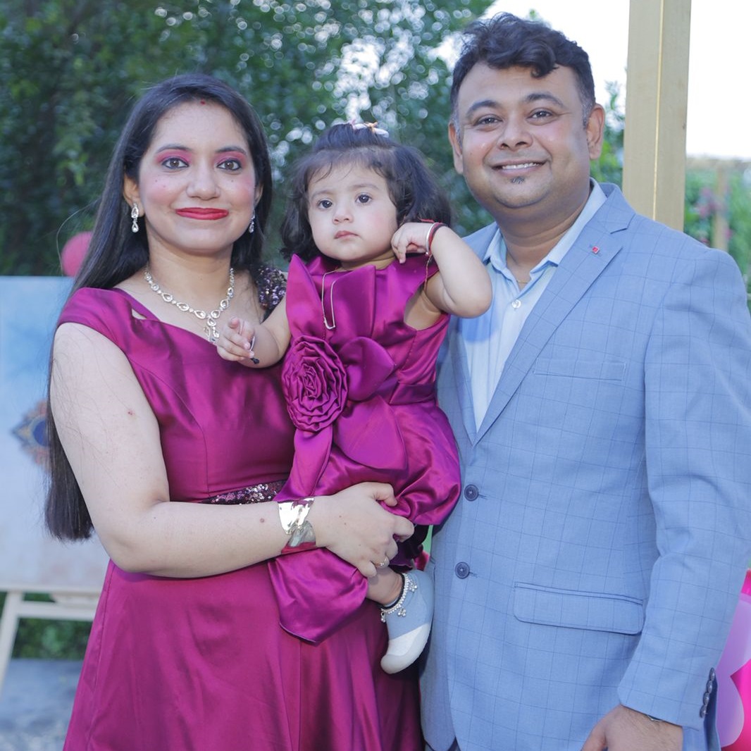 Naman Sharan & Family